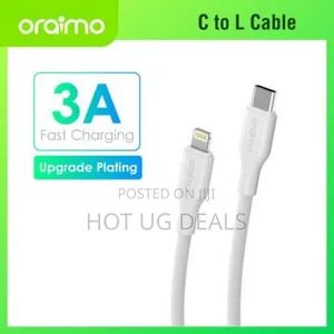Oraimo Data Cable 3a 1m Type C To Lightning White Type-c To Lightning