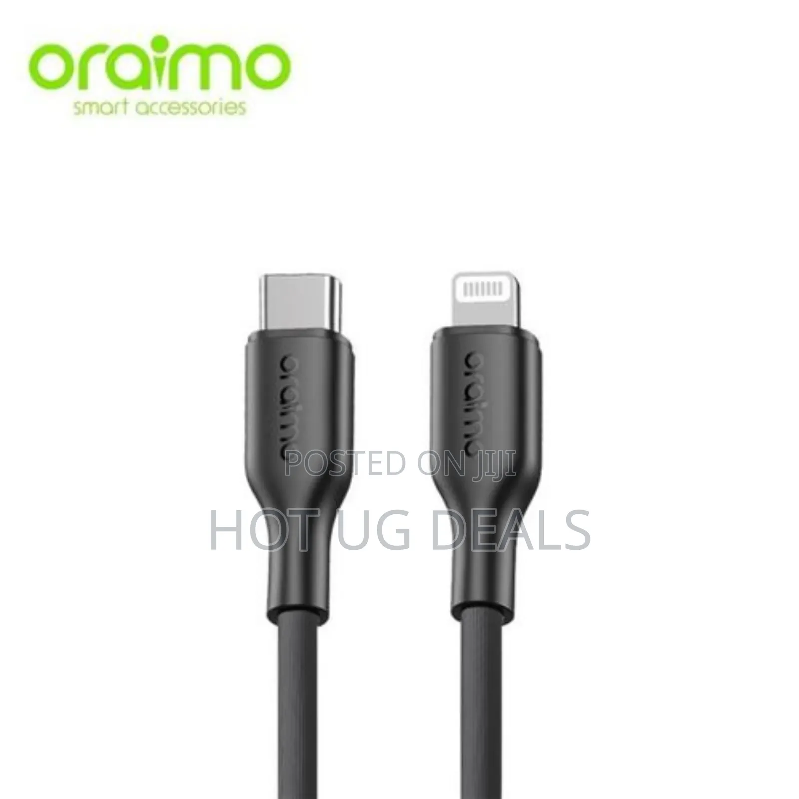 Oraimo Data Cable 3a 1m Type C To Lightning Black