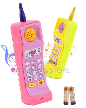 Plastic Toy Mobile Phone Designed for Children