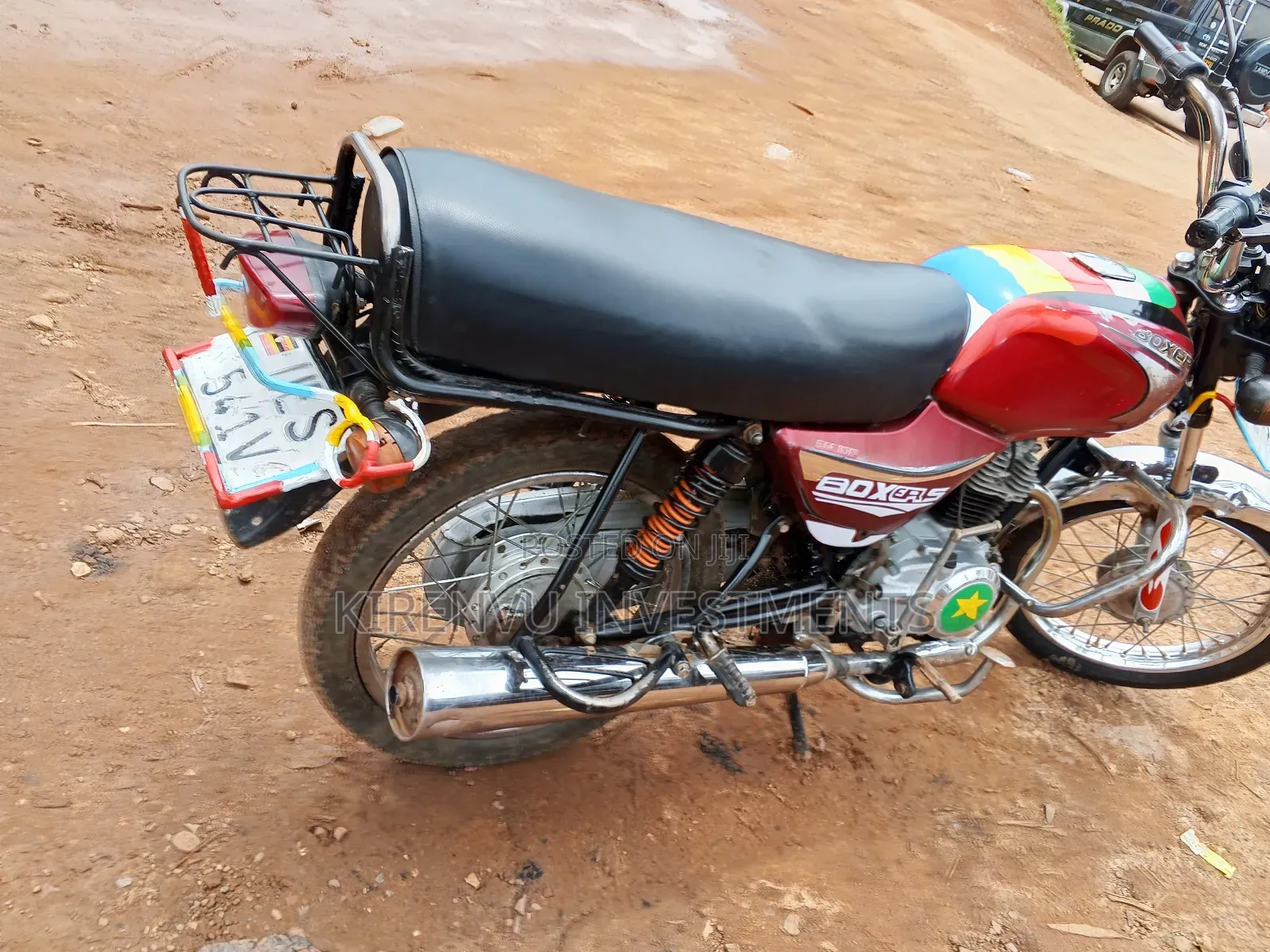 Bajaj Boxer 100 2018 Red