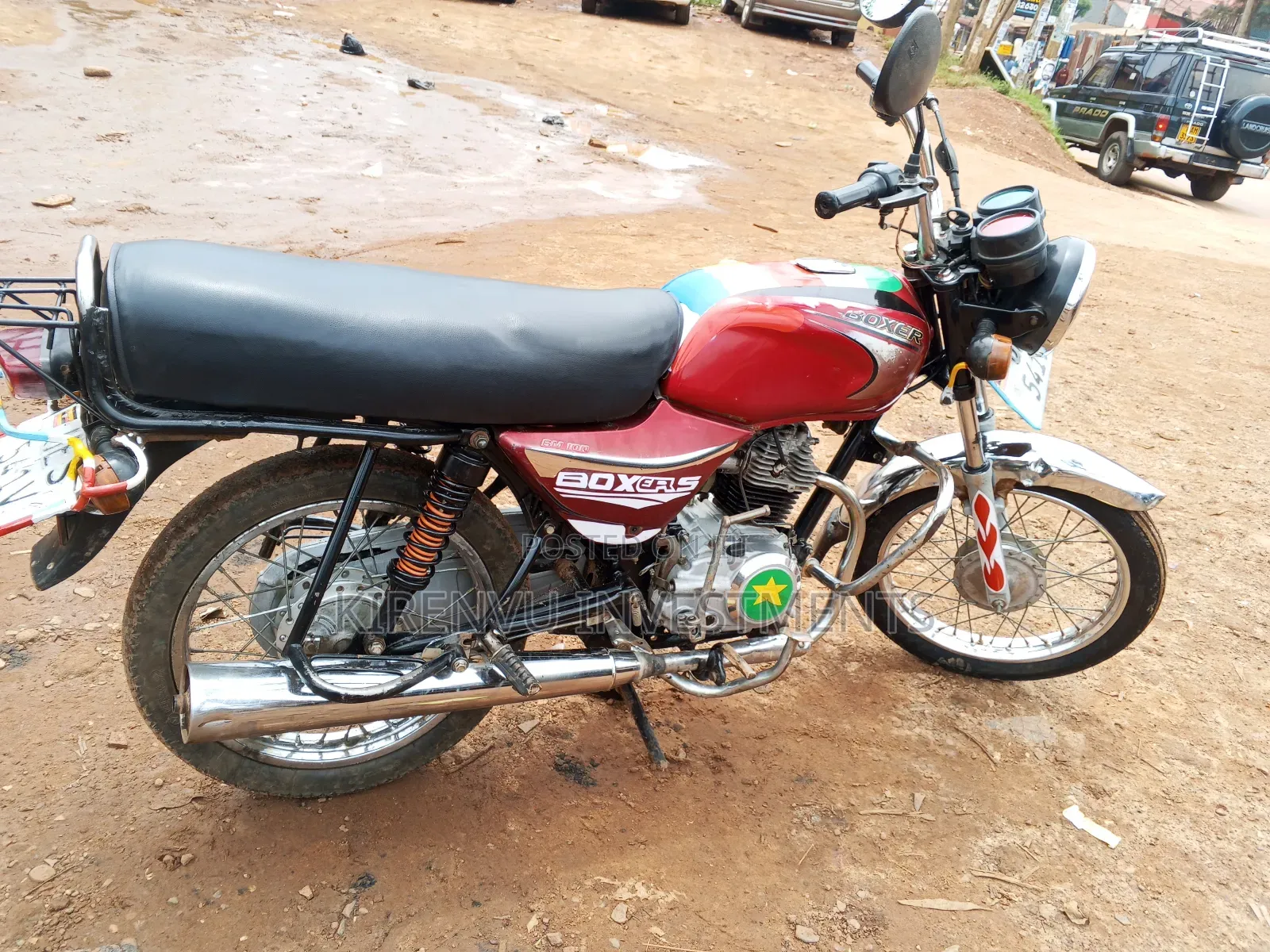 Bajaj Boxer 100 2018 Red