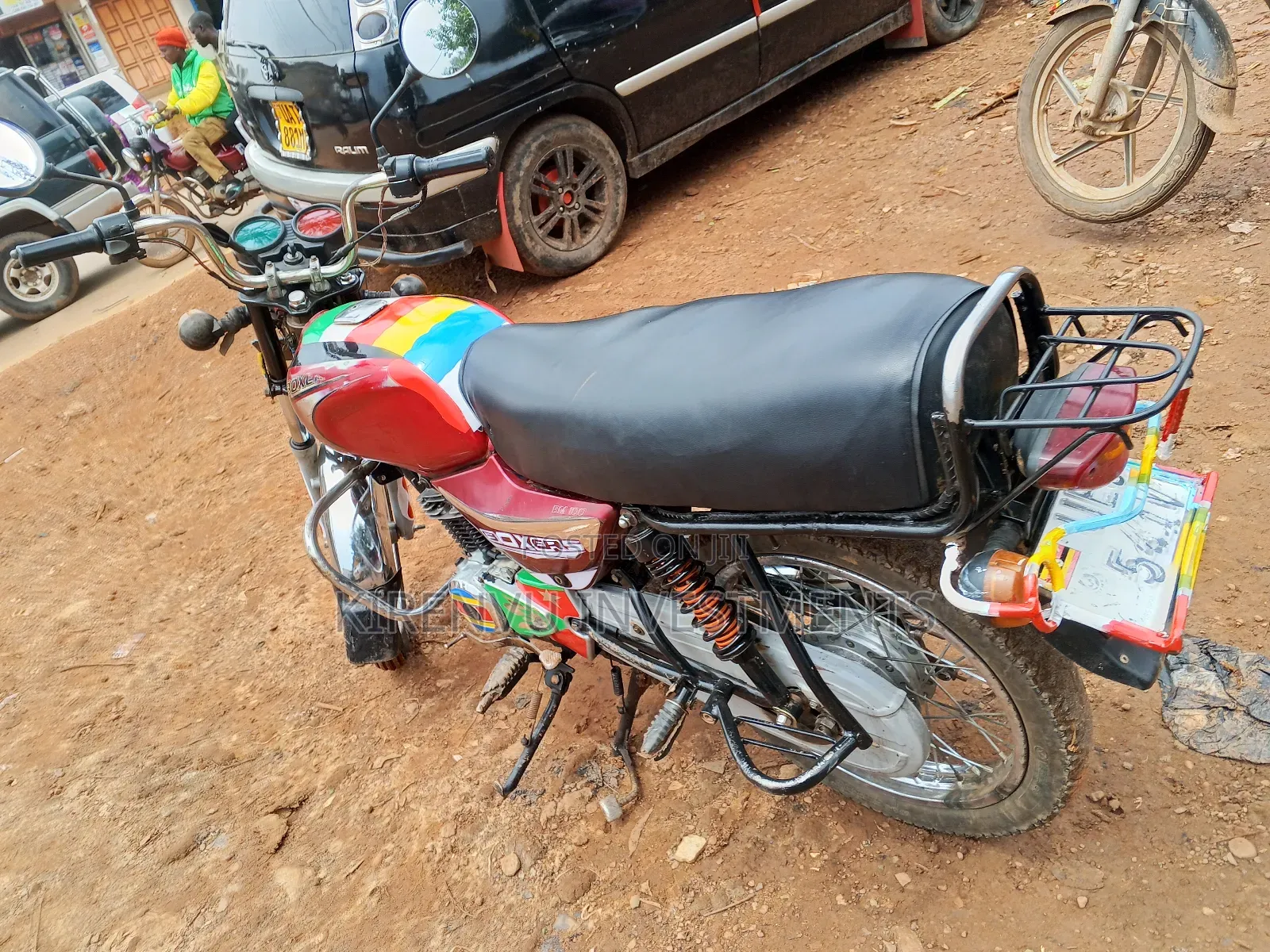 Bajaj Boxer 100 2018 Red
