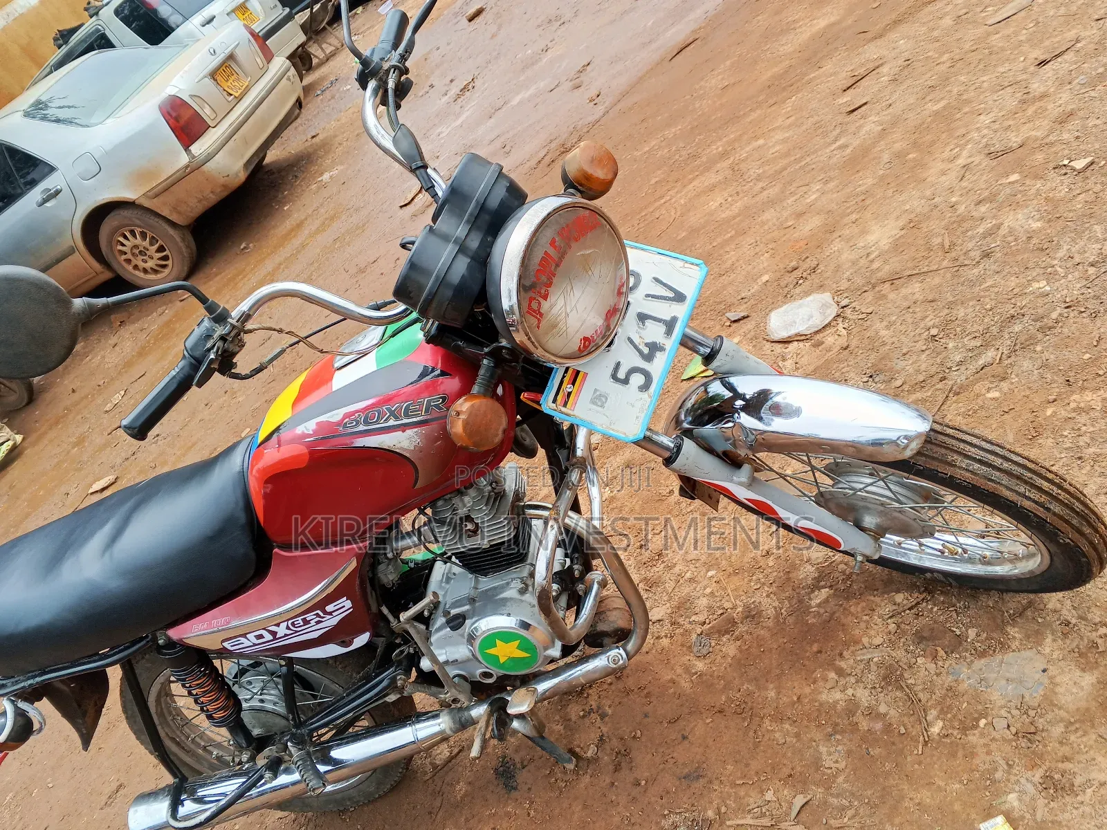 Bajaj Boxer 100 2018 Red