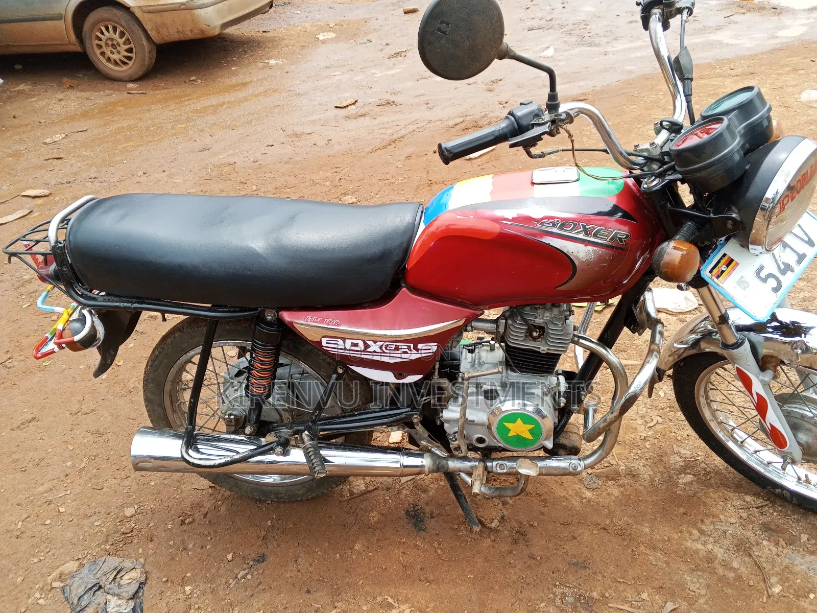 Bajaj Boxer 100 2018 Red