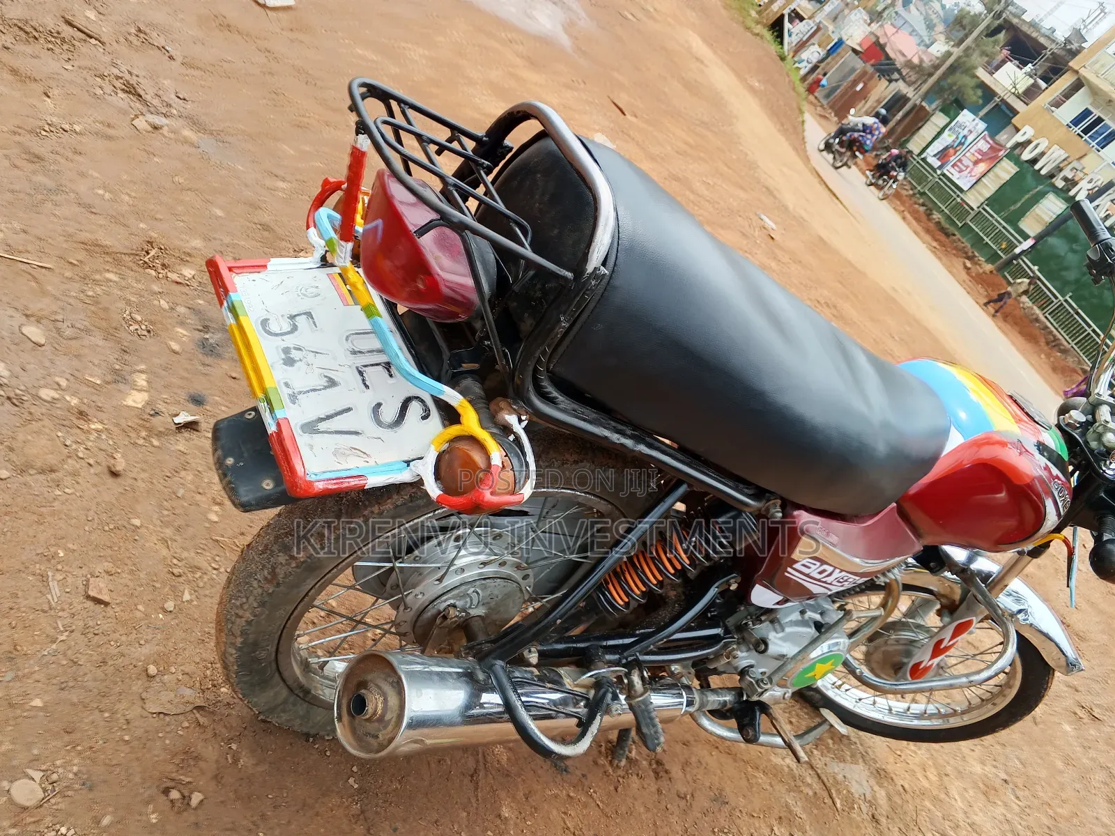 Bajaj Boxer 100 2018 Red