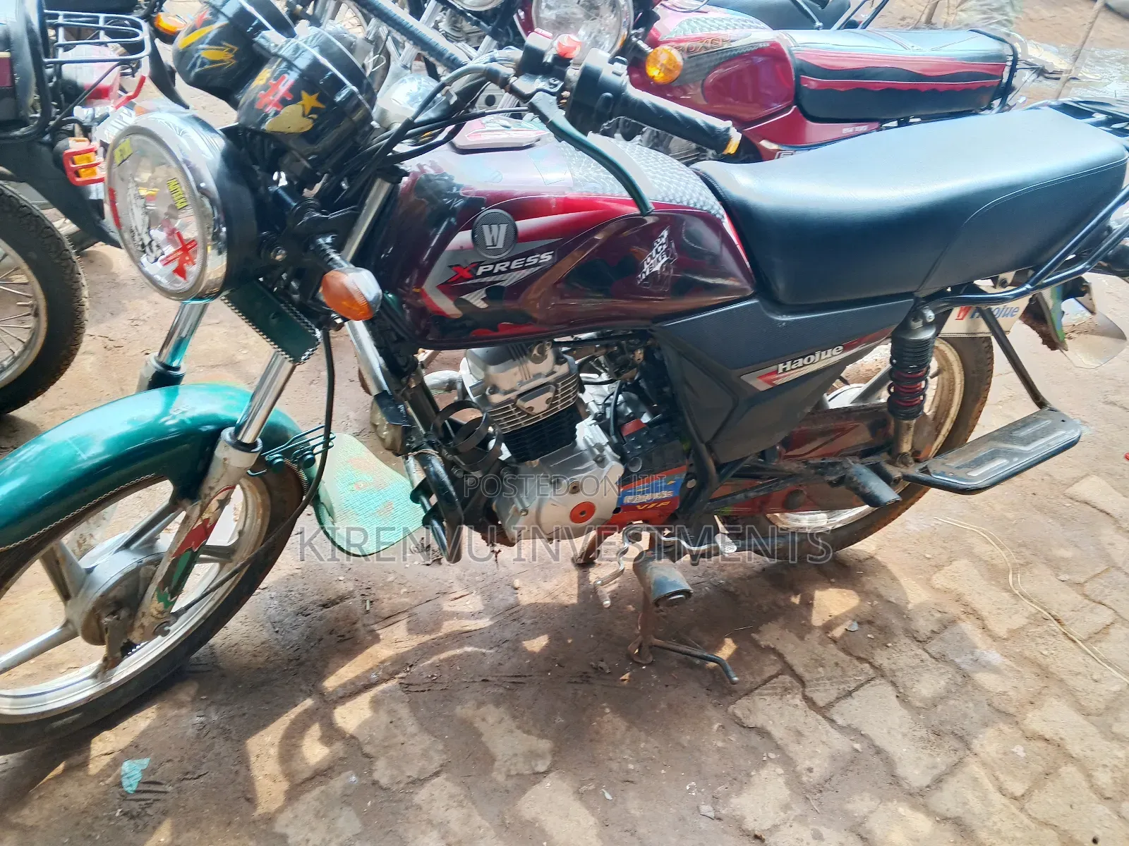 Haojue DK125 2020 Red