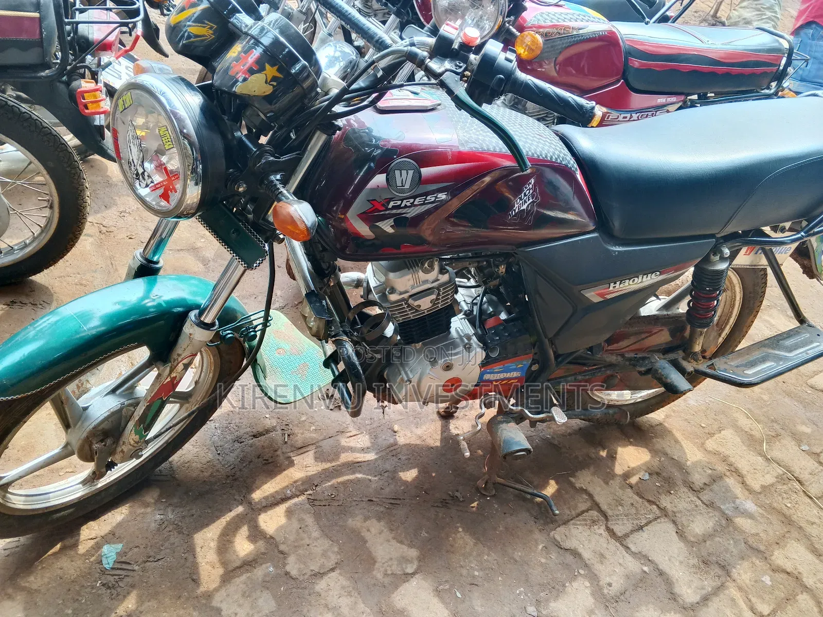 Haojue DK125 2020 Red