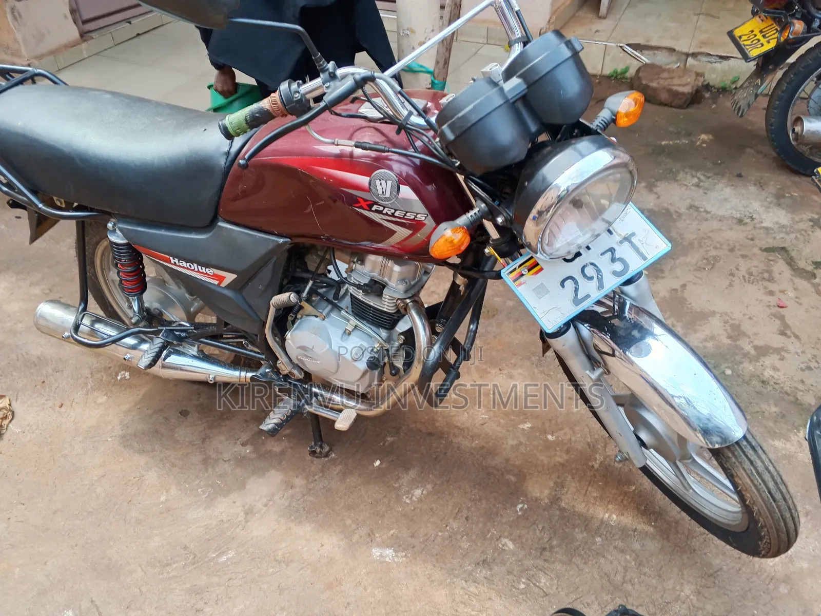 Haojue DK125 2020 Red