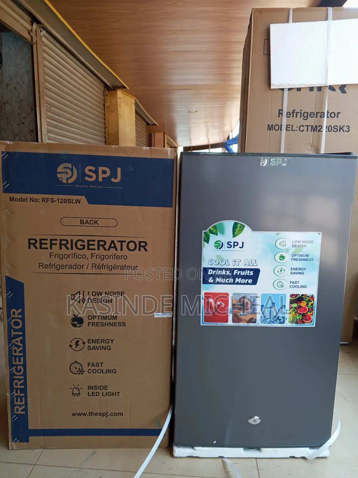120litres Brand SPJ Refrigerator