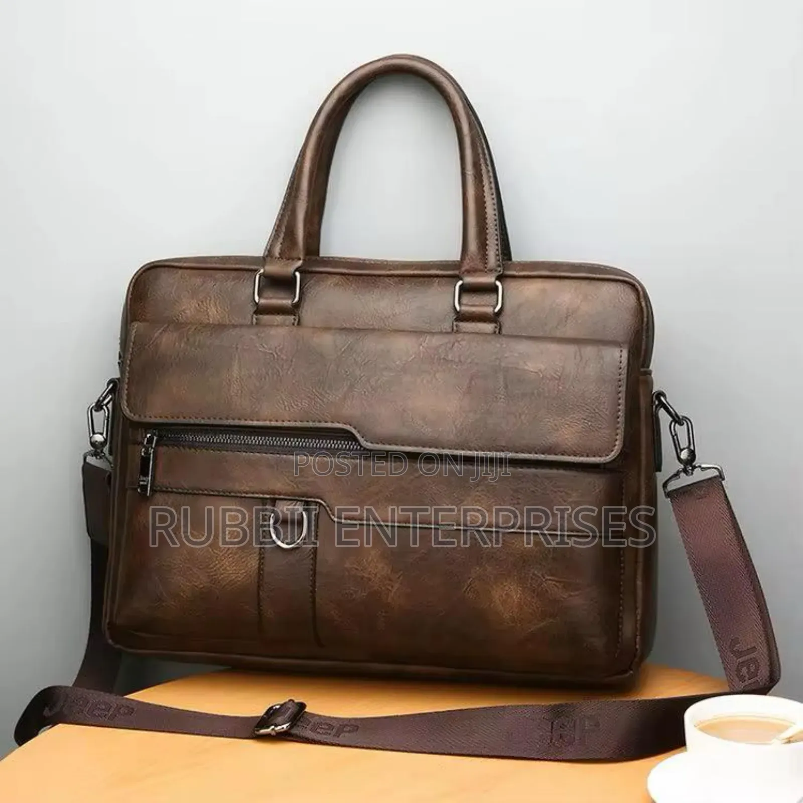 Men's Leather Laptop Bag