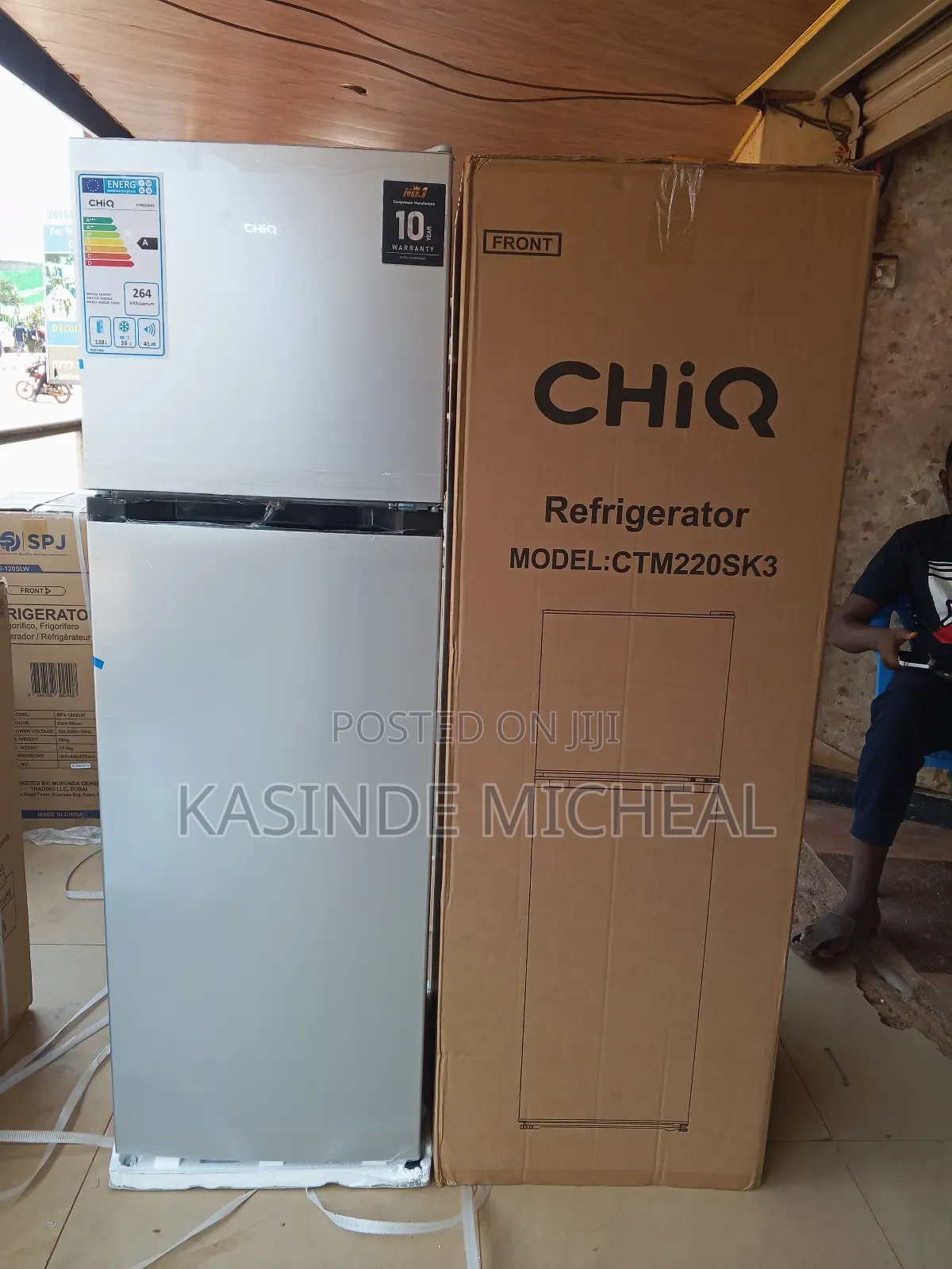 220litres Chiq Refrigerator Double Door