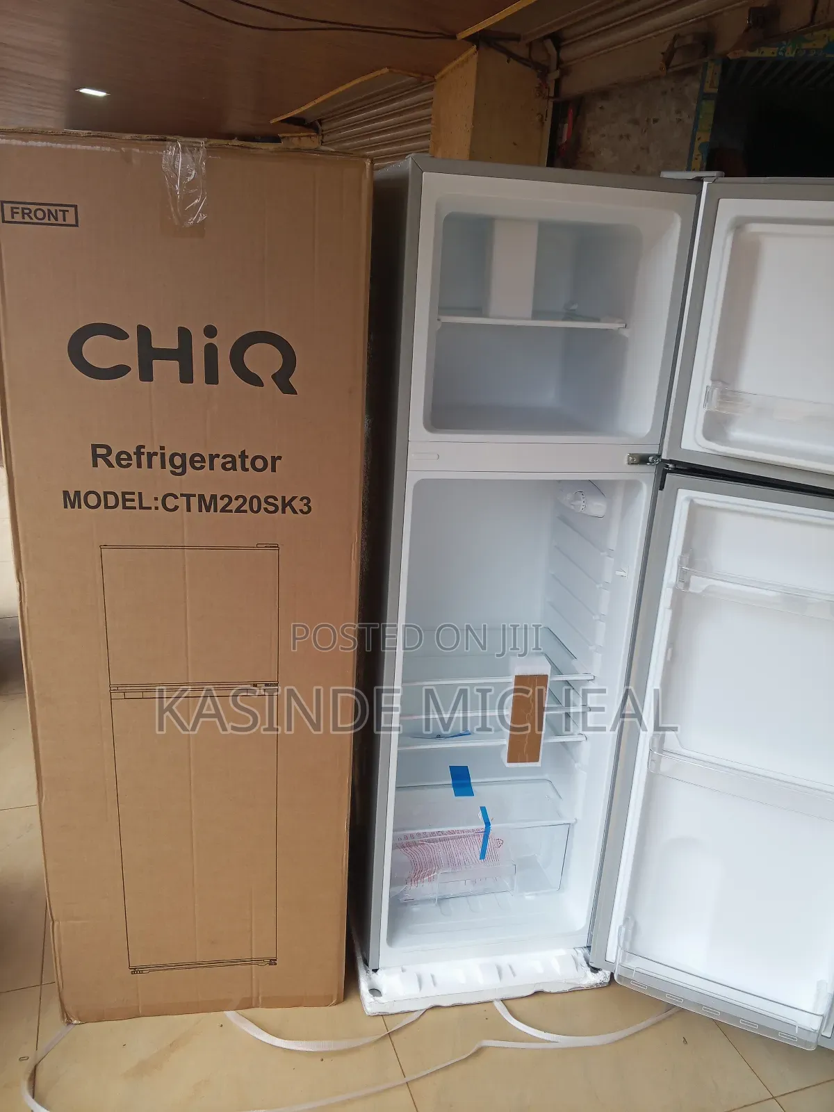 220litres Chiq Refrigerator Double Door