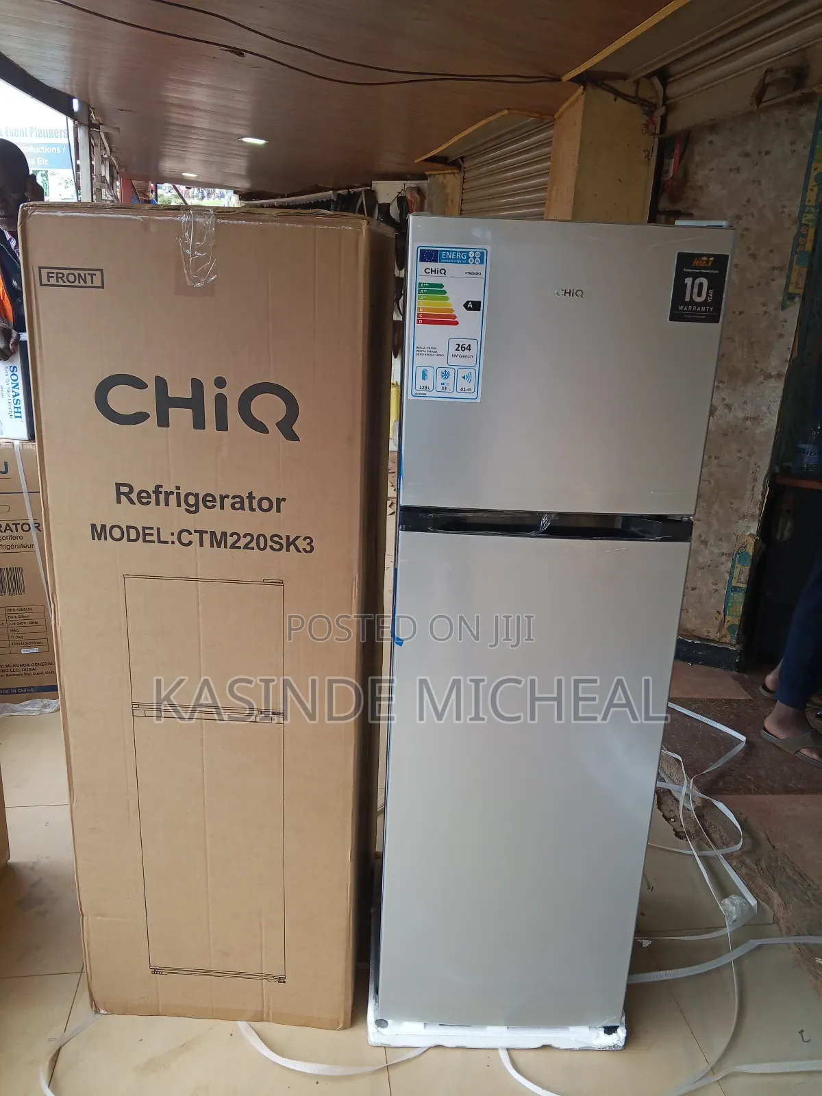 220litres Brand New Chiq Refrigerator