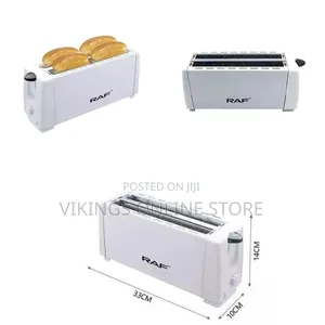 Raf 4-Slice Toaster - Multicolor