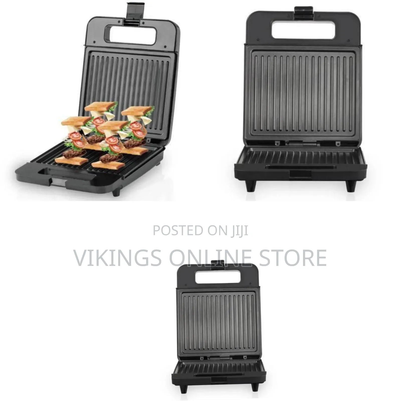 Raf Electric Indoor Grill / Sandwich Press - Multicolor