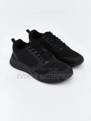 Lace-Up Women's Sneakers With Mesh Detail