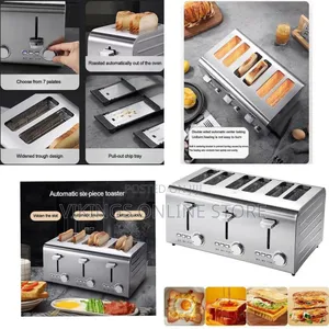 Stainless Steel 4-Slice Toaster With Independent Controls - Multicolor