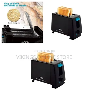 Modern Two-Slice Toaster - Multicolor