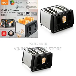 Raf 4-Slice Toaster With Dual Controls
