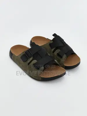Faux Suede Men's Slippers