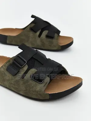 Faux Suede Men's Slippers