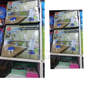 Portable, Retractable Table Tennis Set