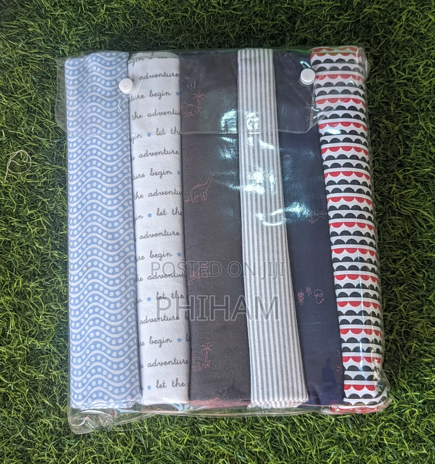 Baby Soft Sheets/ Receiving Blankets (6pcs Set)