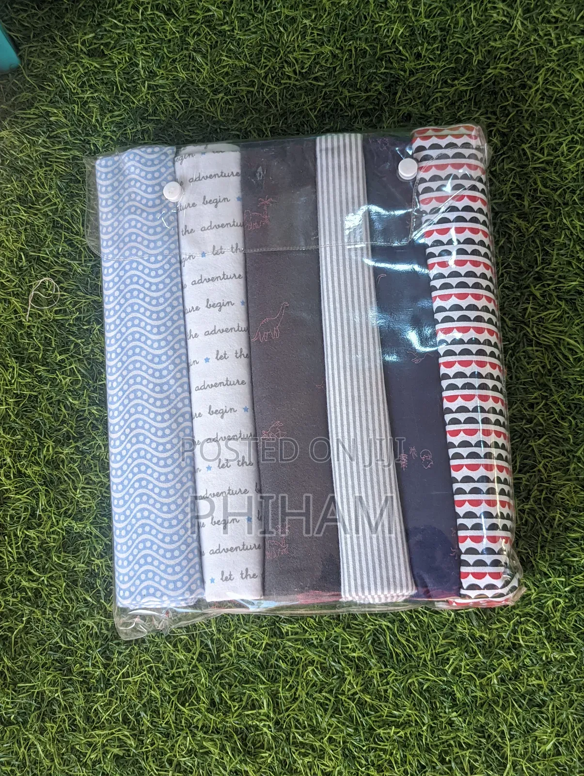Baby Soft Sheets/ Receiving Blankets (6pcs Set)