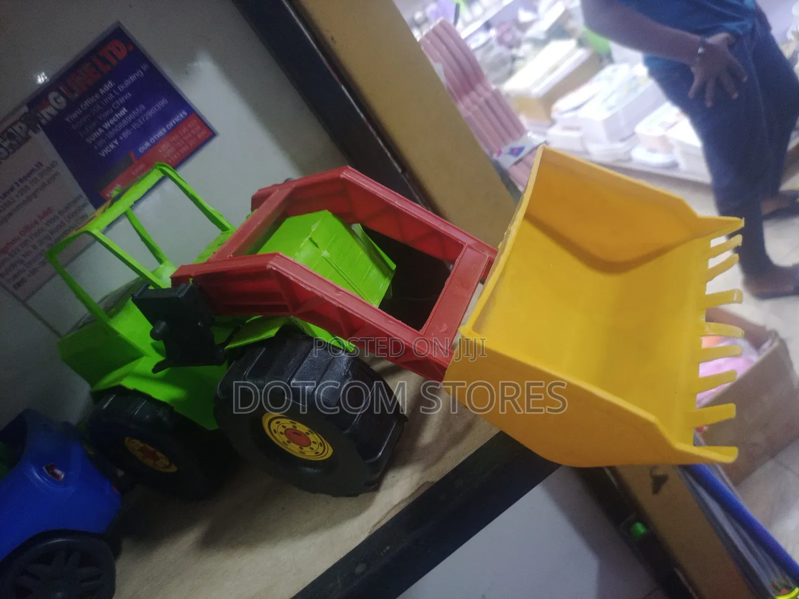 Colorful Plastic Toy Tractor