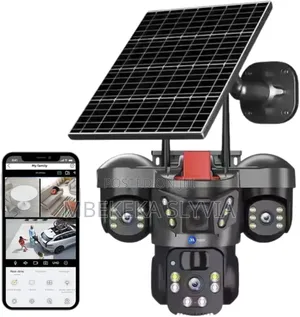 12mp Tripple Lens 4g/5g Solar PTZ Camera