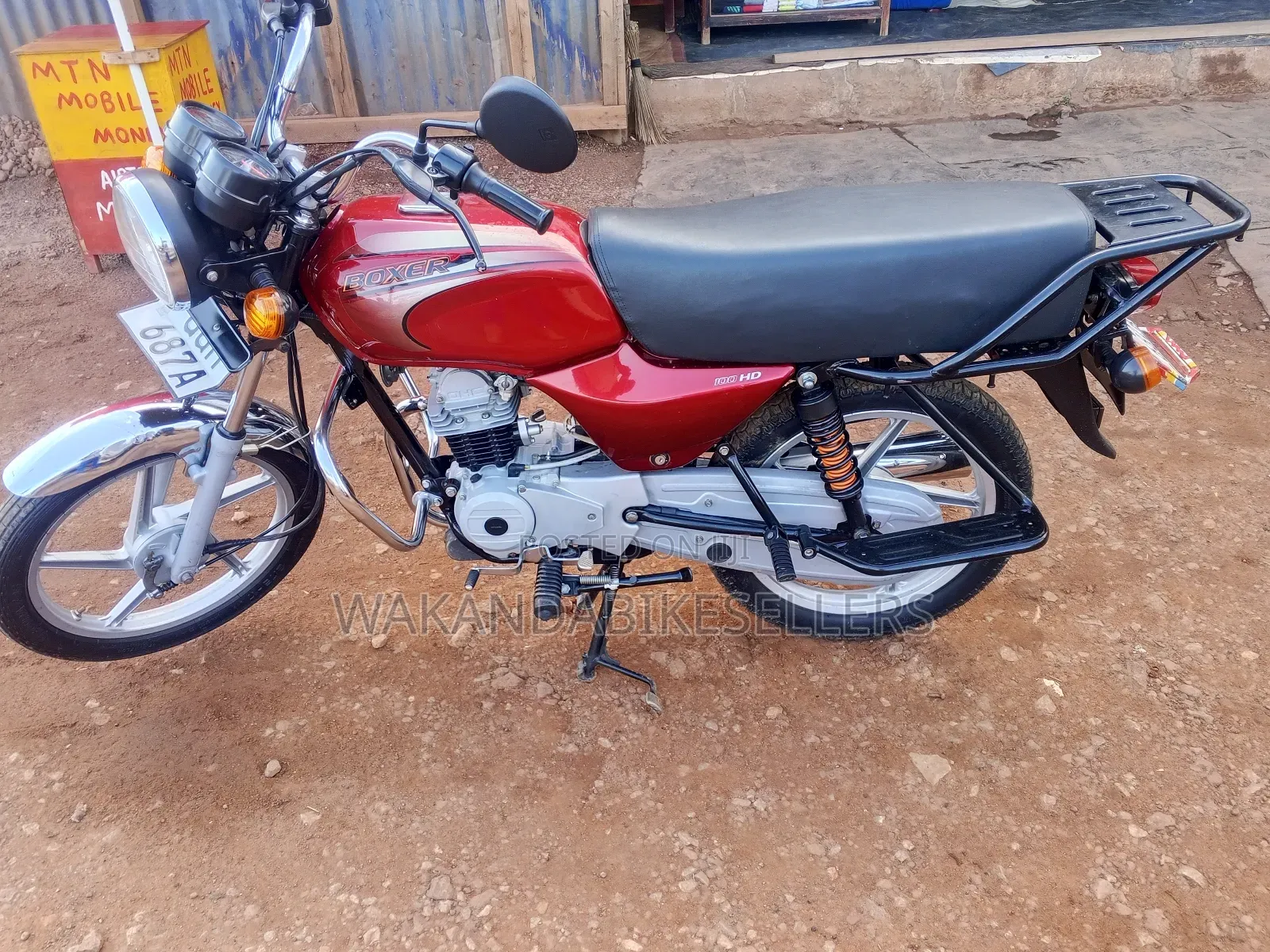 Bajaj Boxer 100 2024 Red