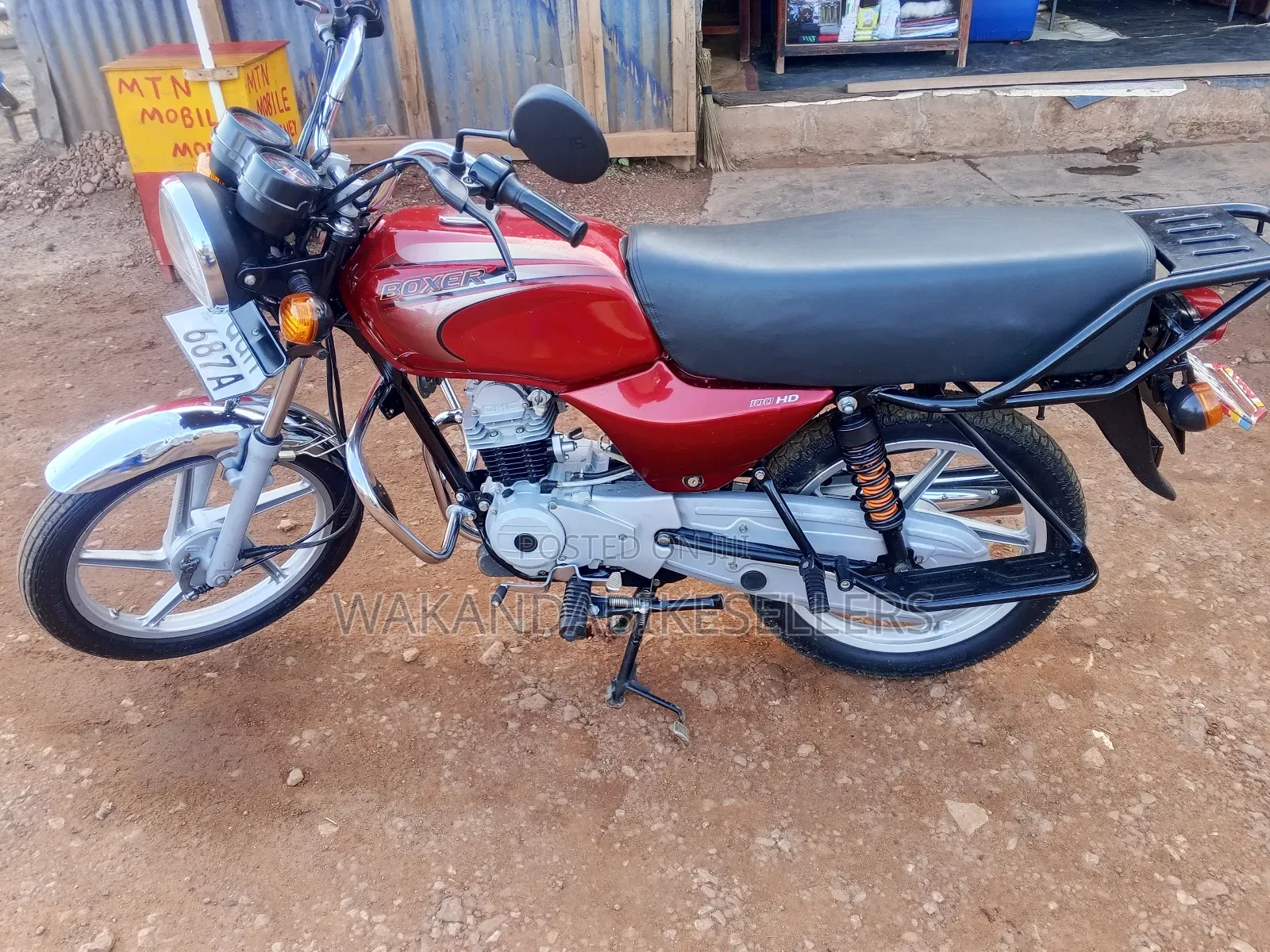 Bajaj Boxer 100 2024 Red