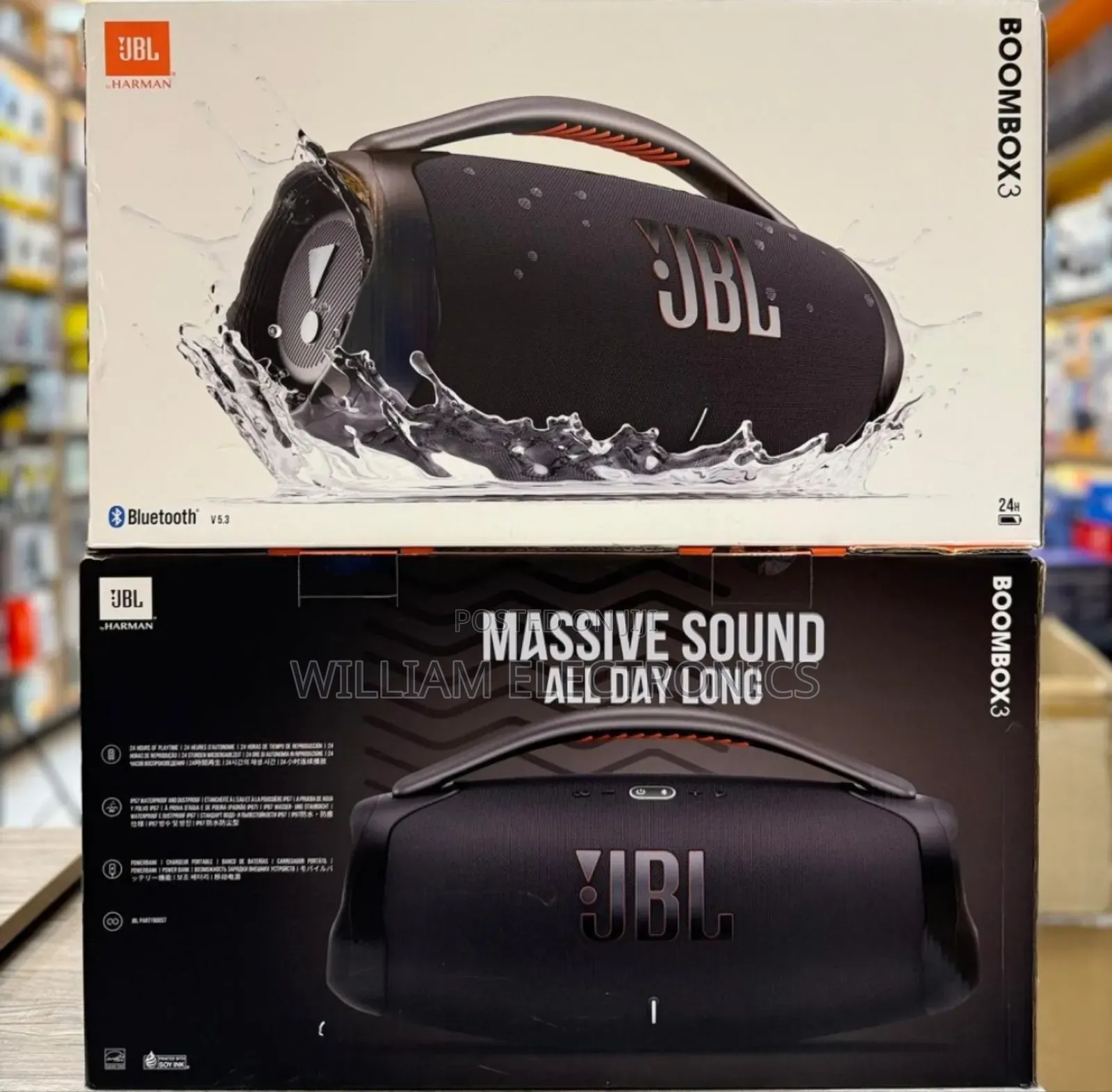 JBL Boom Box 3 Bluetooth Speaker