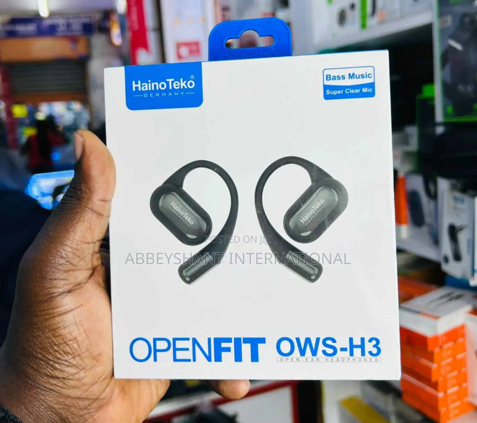 Hainoteko Germany Ows-H3 True Wireless Open Ear Earphone.