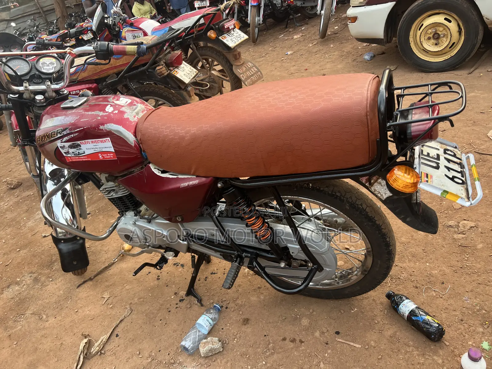 Bajaj Boxer 100 2021 Red