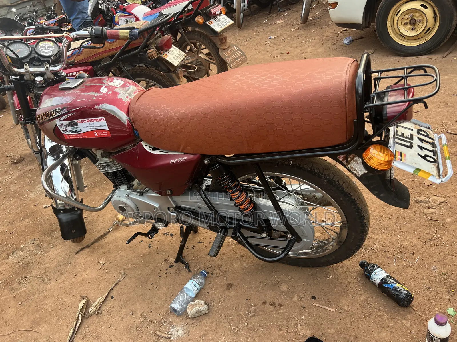 Bajaj Boxer 100 2021 Red
