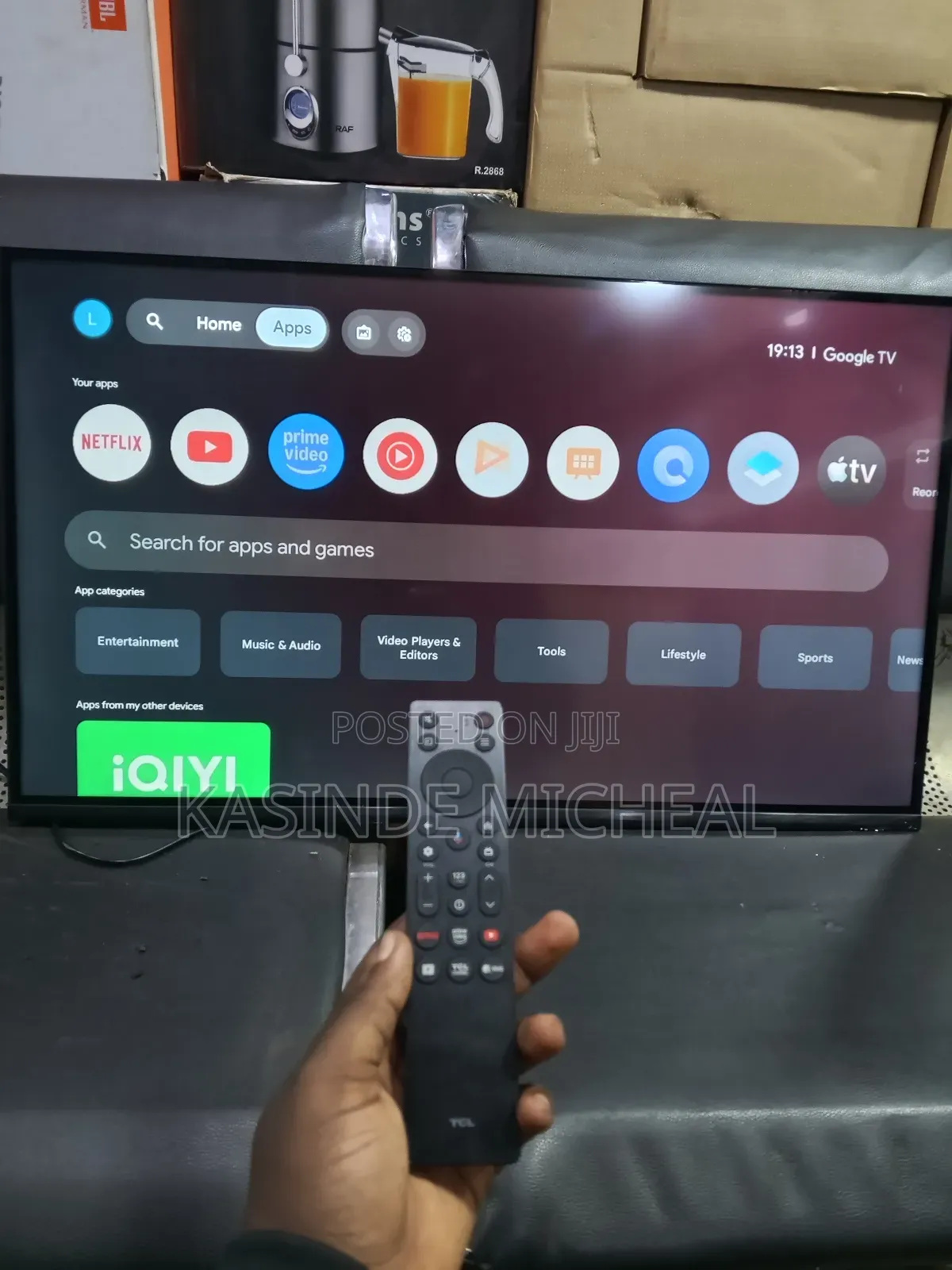 TCL 32inches Smart Google Tv