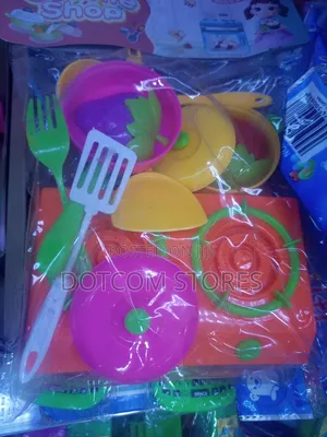 Children's Plastic Pretend Cooking Play Set,