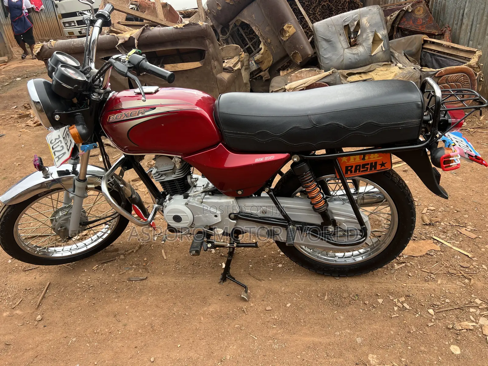Bajaj Boxer 100 2025 Red