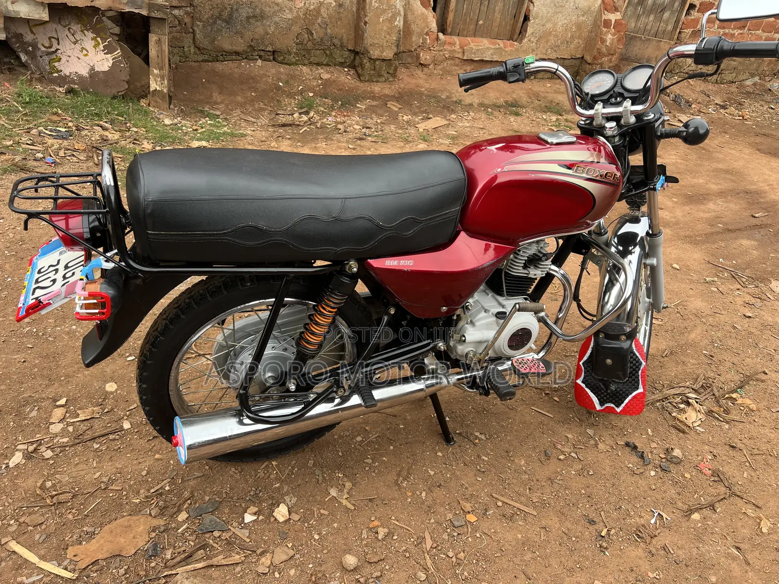 Bajaj Boxer 100 2025 Red