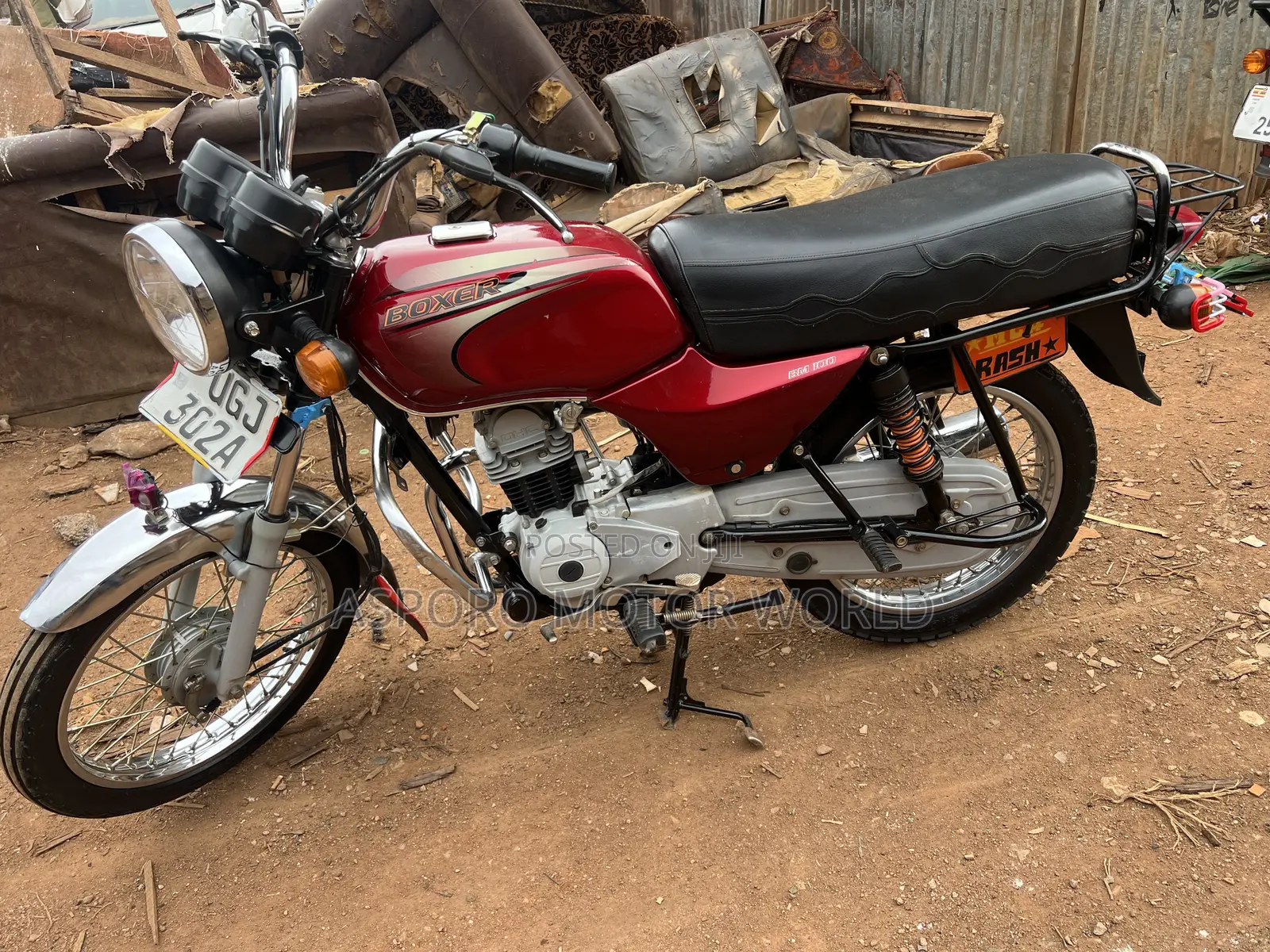 Bajaj Boxer 100 2025 Red