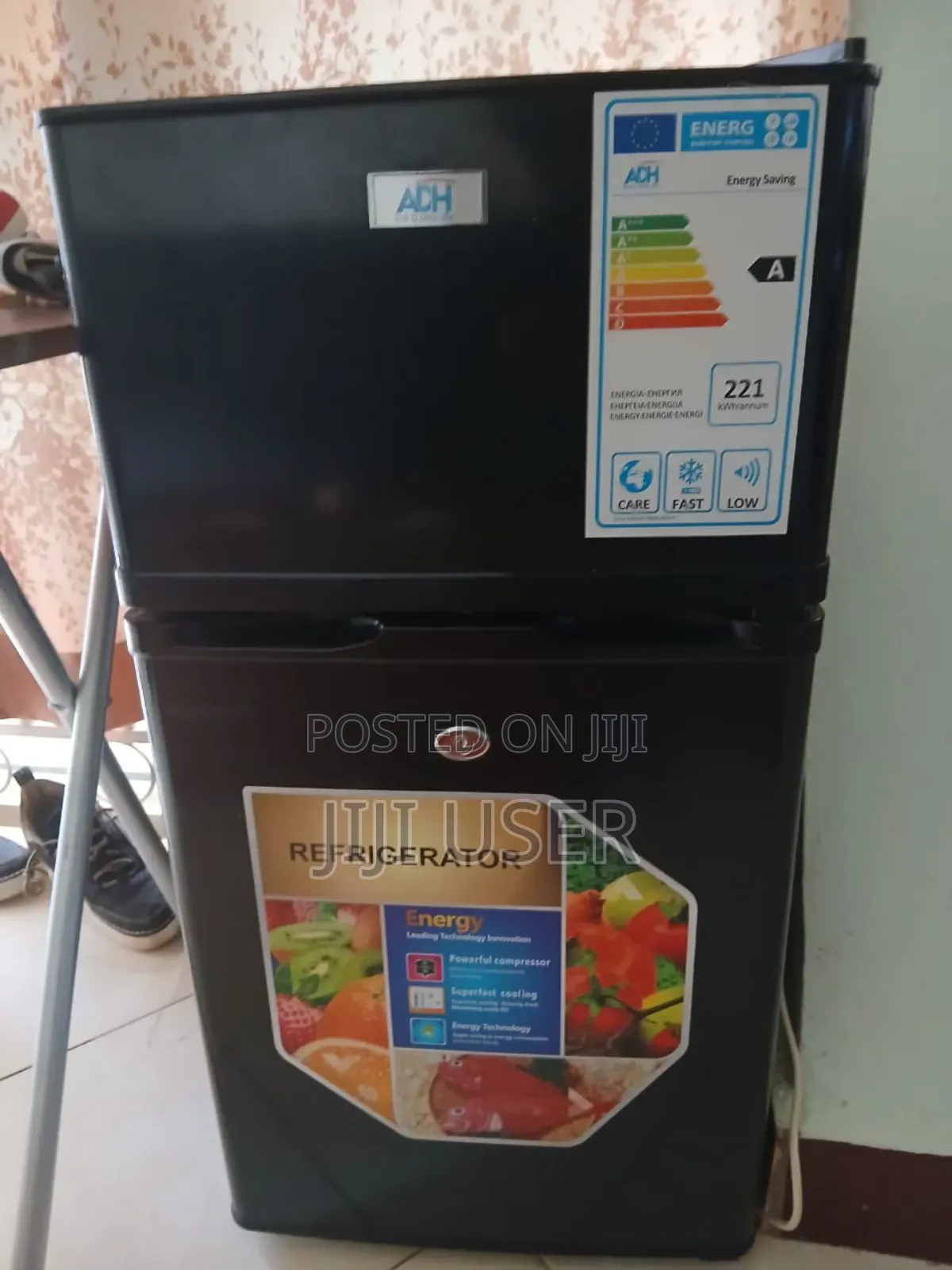 Adh 120ltr Double Door Fridge