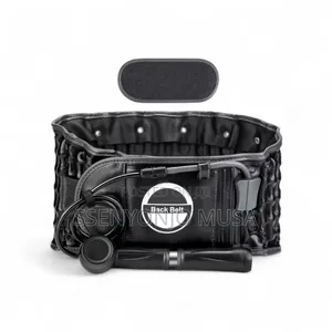 Inflatable Lumbar Support Belt With Air Pump – Adjustable Back Pain