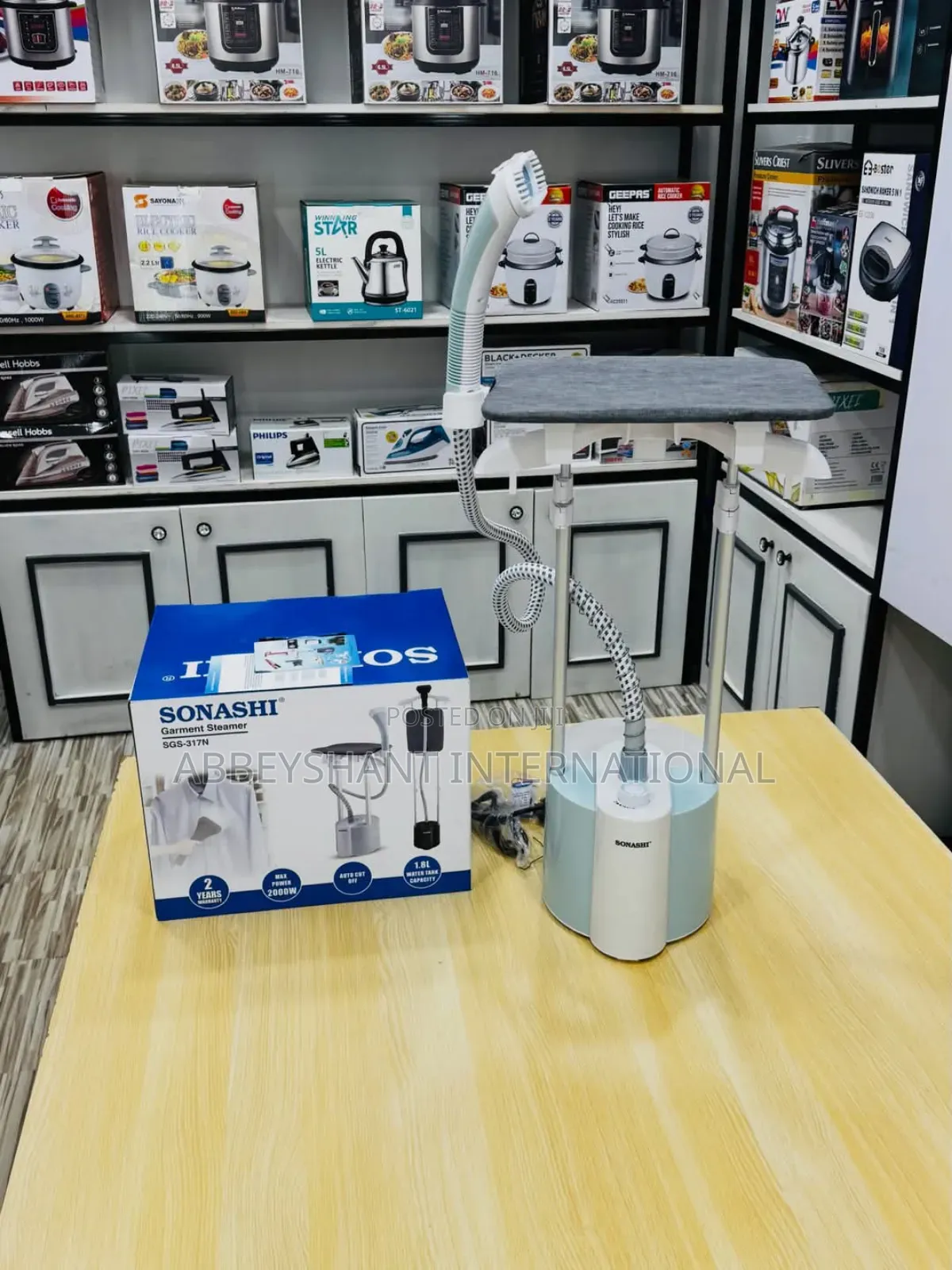 Sonashi Garment Steamer/ Professional-Grade Upright Steamer