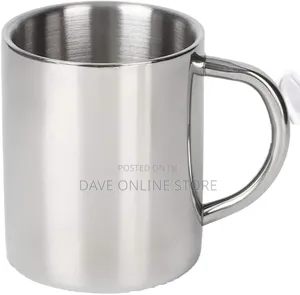 Double-Walled Stainless Steel Travel Coffee Mug Cup Tea Milk Mug