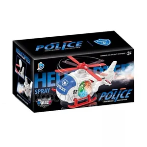 Police Electronic Helicopter" Toy,