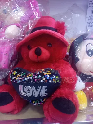 Red Plush Teddy Bear