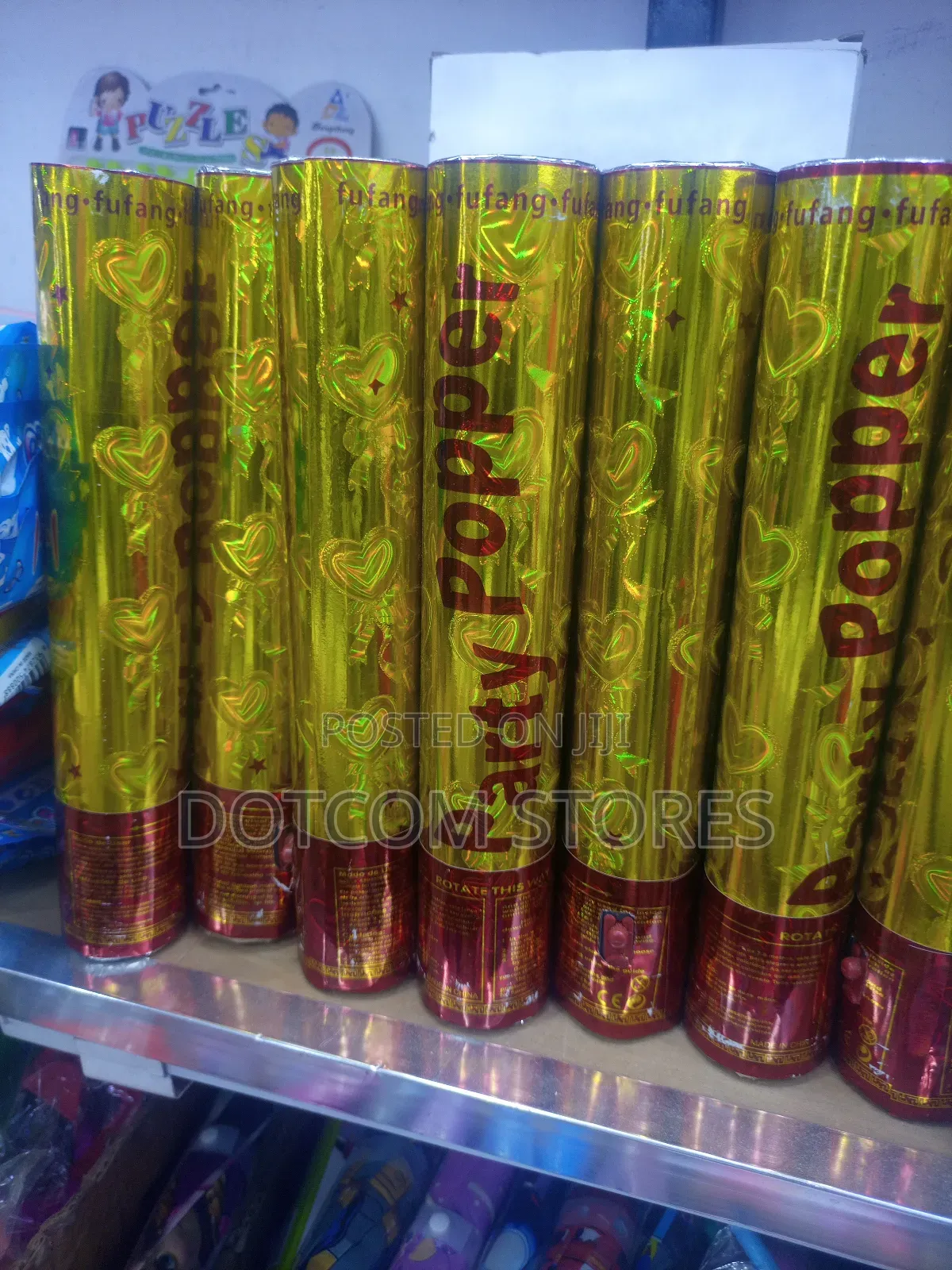 Party Poppers,