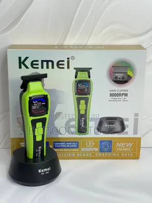 Kemei Km-1863 Professional Electric Hair Clipper and Trimmer.
