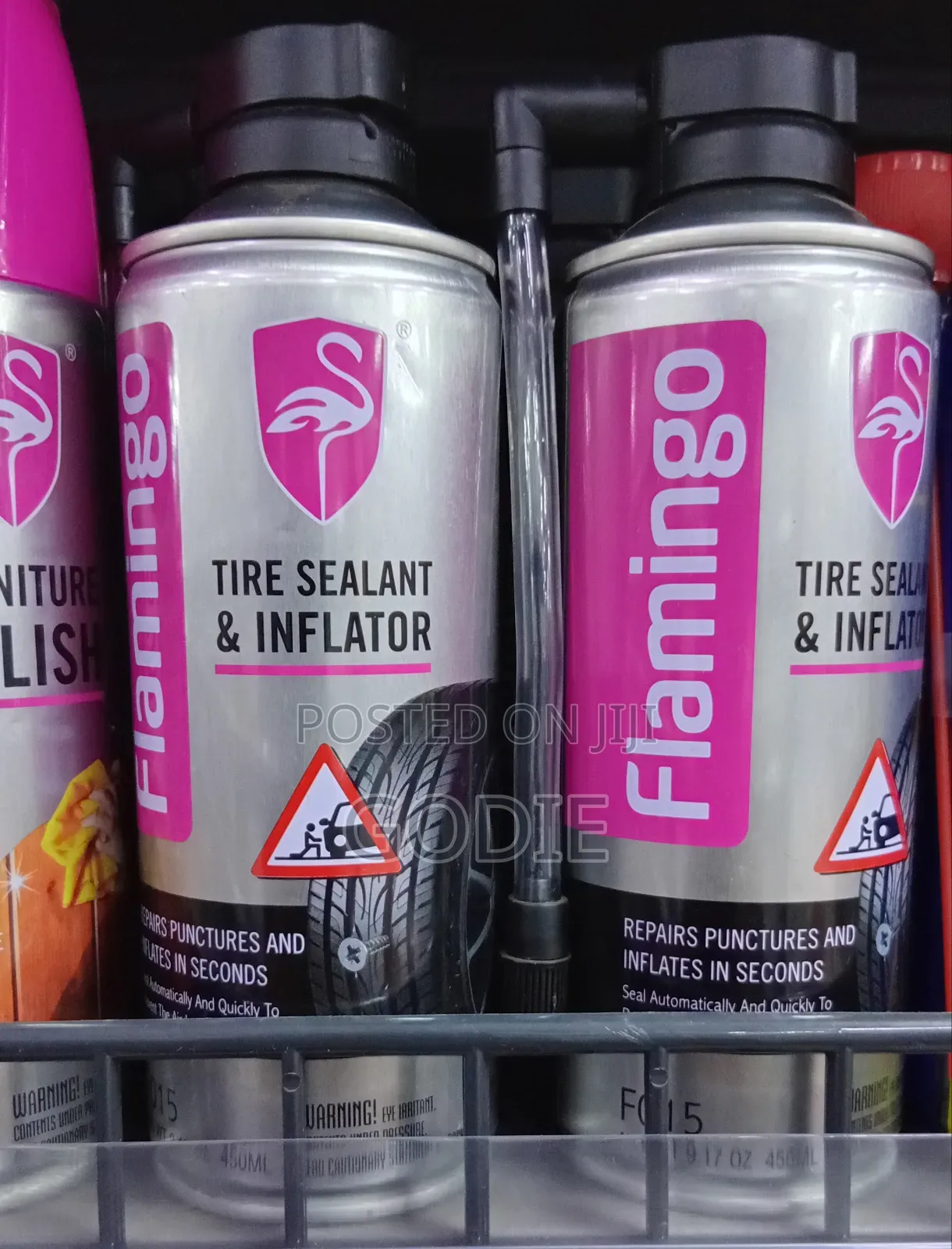 Flamingo Tire Sealant Inflator.